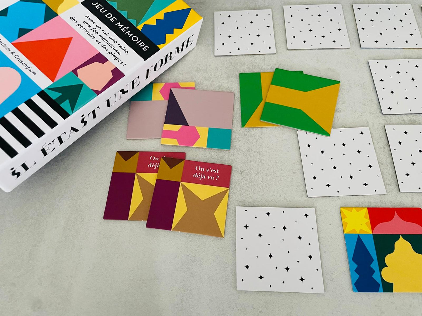 Jeu de mémoire "Il était une forme"