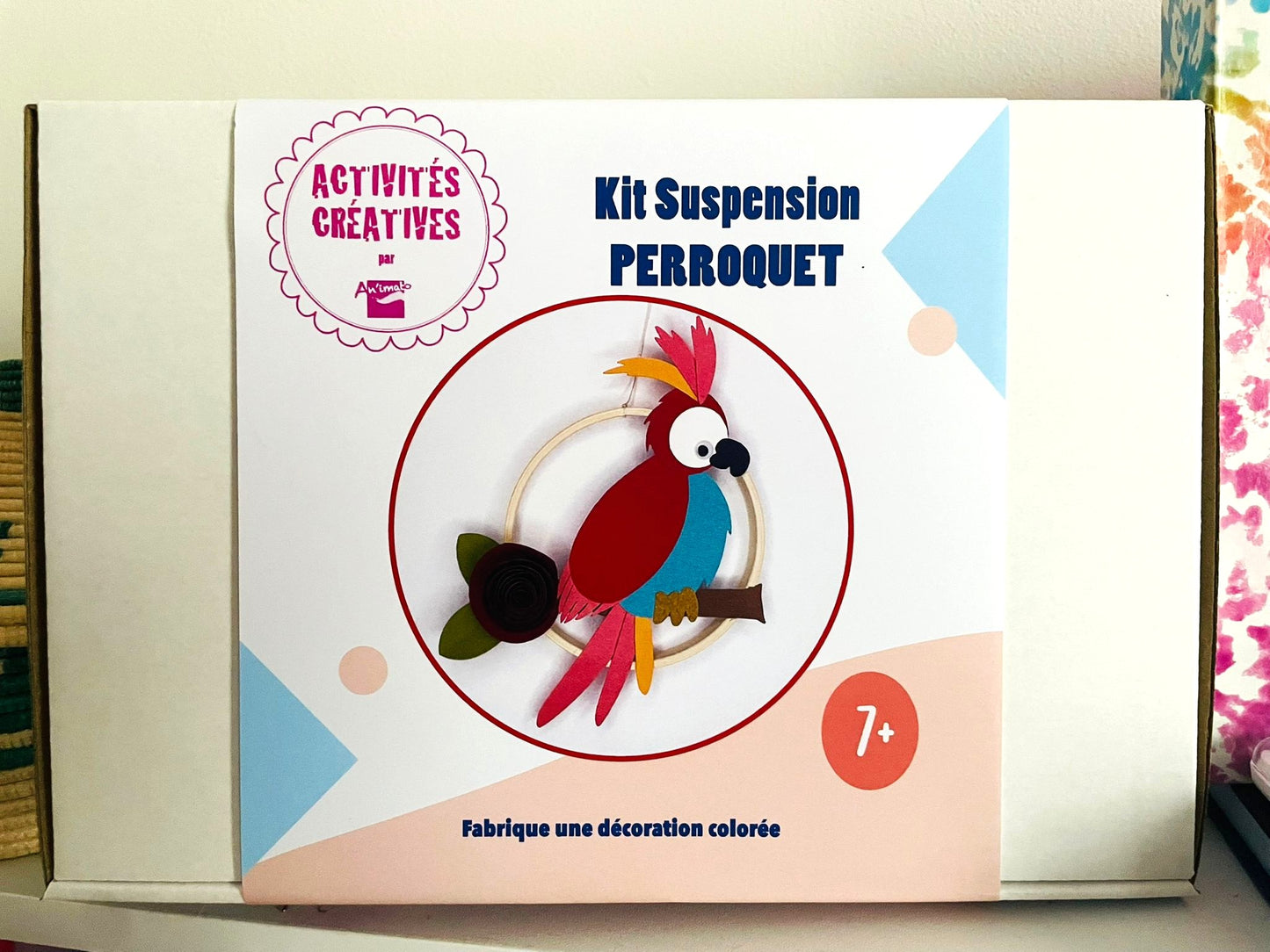 Kit DIY suspension perroquet