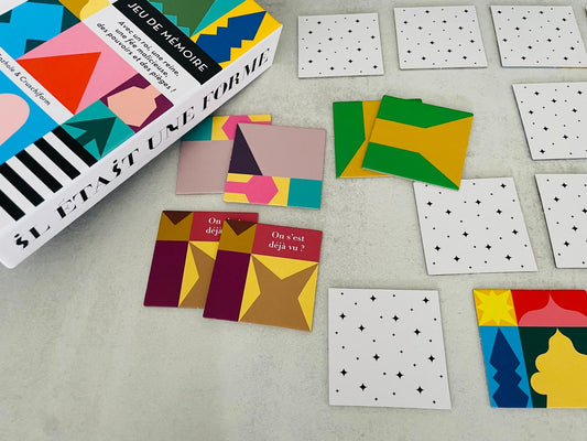 Jeu de mémoire "Il était une forme"
