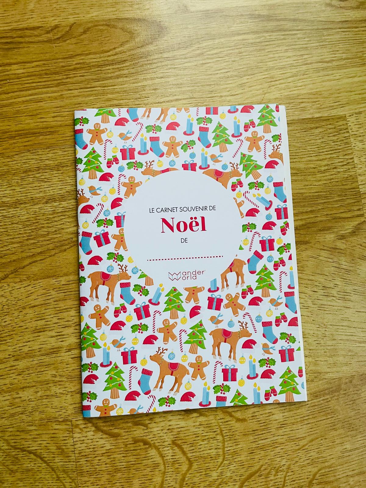 Carnet souvenir de Noël
